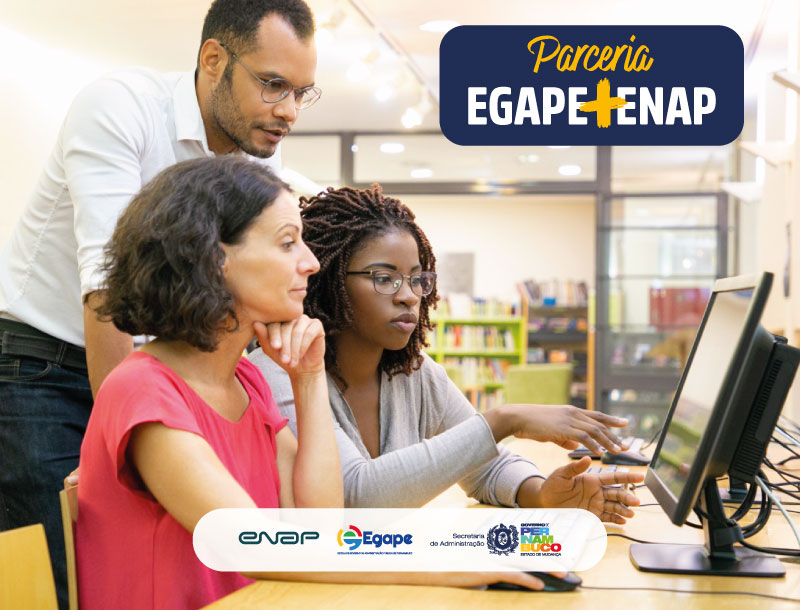 EGAPE firma parceria com ENAP e fortalece capacitação de servidores estaduais